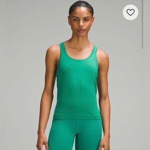 BNWT swiftly tech racer back 2.0 *waist length | size 6 | cascadia green 🥑💚